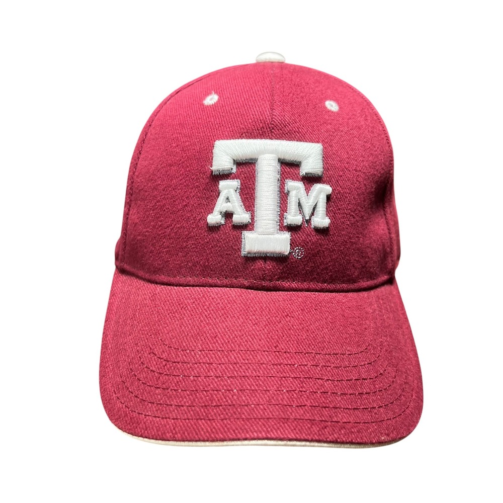 Steve & Barry's Texas A&M Hat Men OSFA Maroon Aggies Embroidered Adjustable Cap